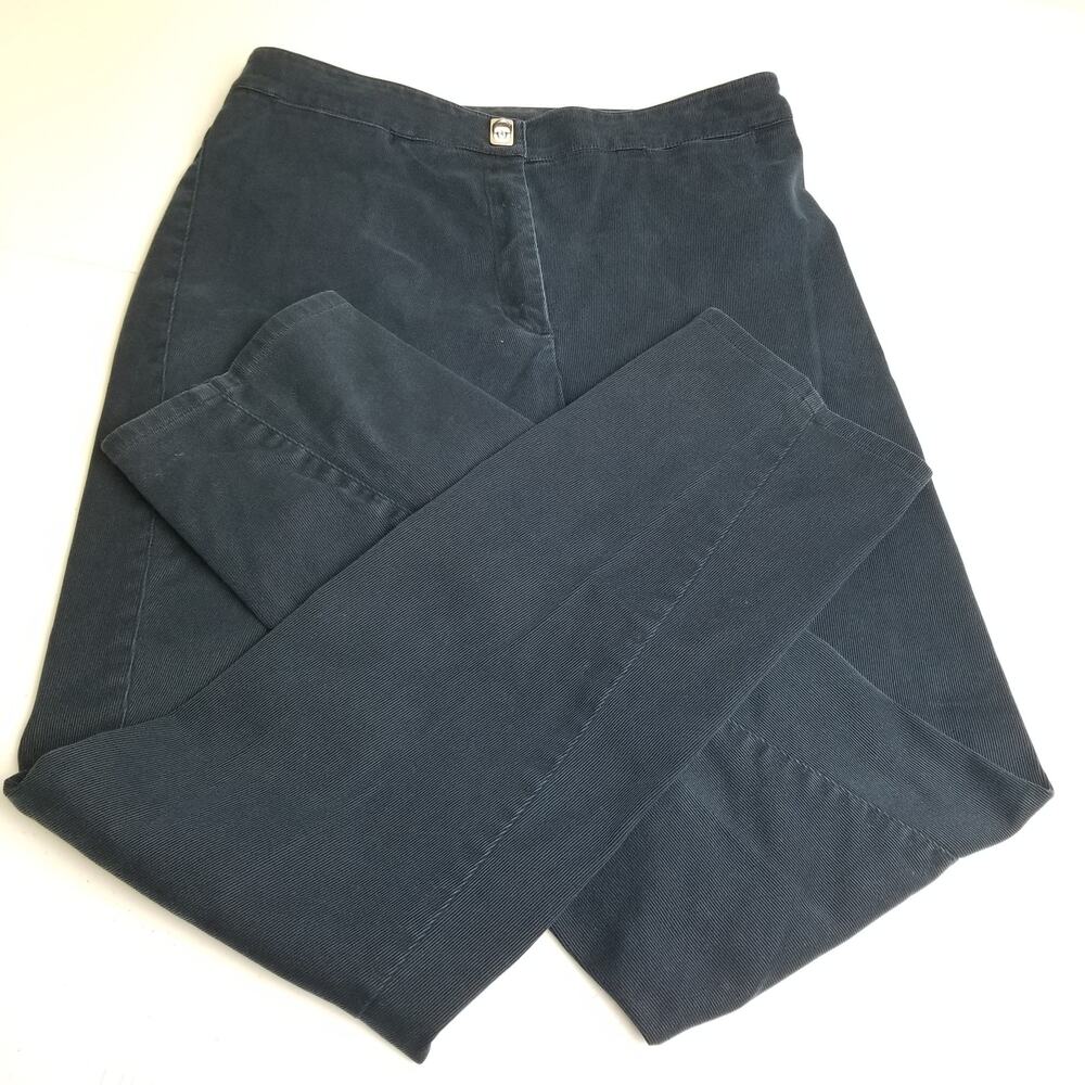 Lauren Ralph Lauren   Blue Ribbed Corduroy Type Jeans Pants Size 8